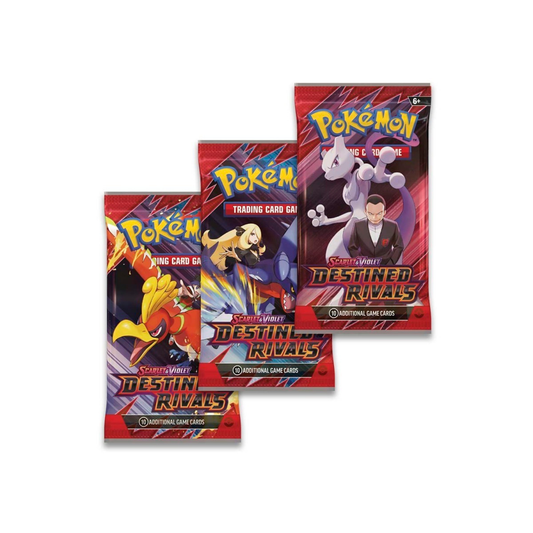 Pokemon Scarlet & Violet: Destined Rivals Three Pack Booster Booster Kangaskhan