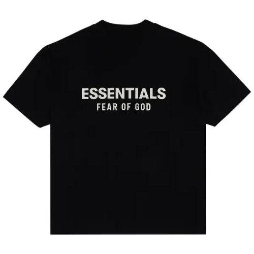 Fear of God FOG Essentials HOLIDAY25 Classic Black Tee