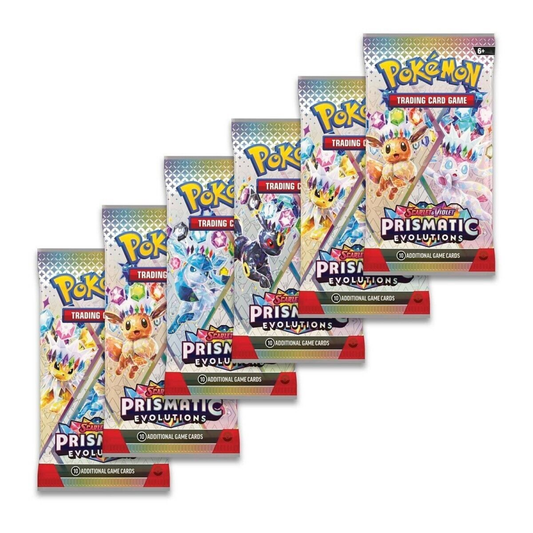 Pokemon Scarlet & Violet: Prismatic Evolutions Booster Bundle