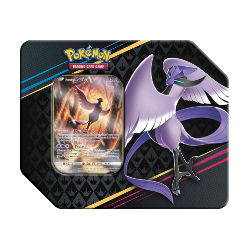Pokemon Sword & Shield: Crown Zenith Tin Galarian Zapdos