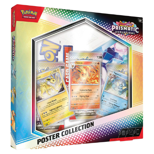 Pokemon Scarlet & Violet: Prismatic Evolutions Poster Collection