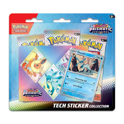 Pokemon Scarlet & Violet: Prismatic Evolutions Tech Sticker Collection Glaceon