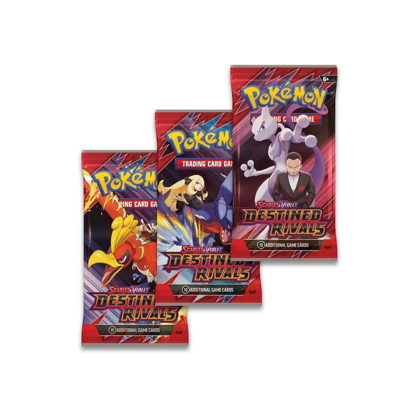 Pokemon Scarlet & Violet: Destined Rivals Three Pack Booster Booster Kangaskhan